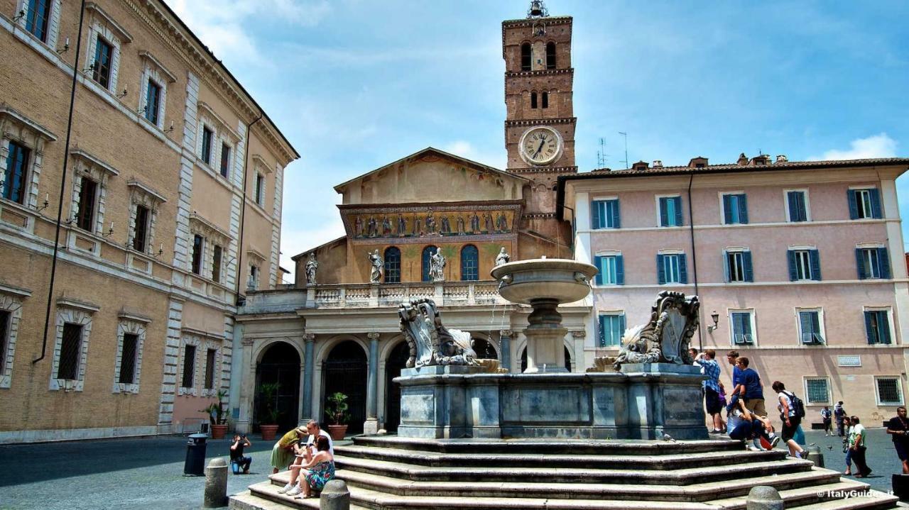 Mami'S Home Trastevere Apt With Private Terrace Рим Экстерьер фото